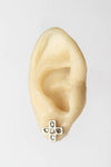 Parts of Four 12mm Plus Earrings 1135-11-PA+DIA PPOF17 PPOF23